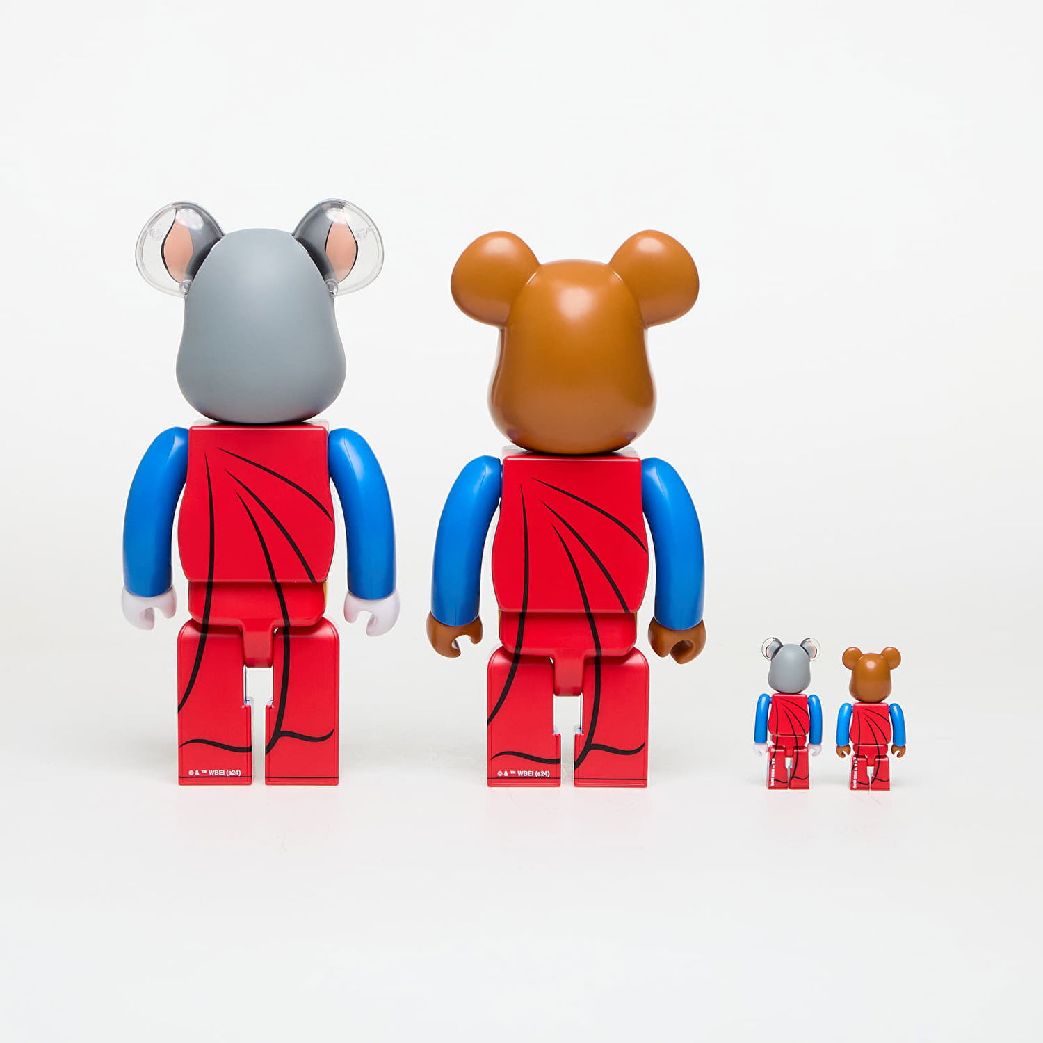 Zberateľské Medicom Toy BE@RBRICK Tom & Jerry As Superman 100% & 400% Set Rôznofarebný | 4530956612768, 1