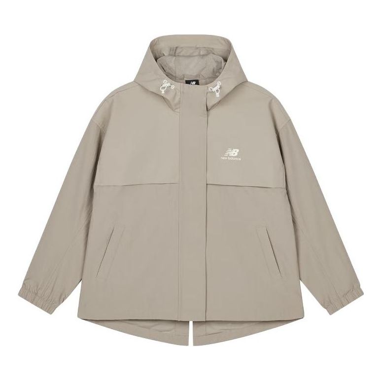 Bunda New Balance NBX Urban Remix Hooded Jacket Béžová | AWJ33313-BNN