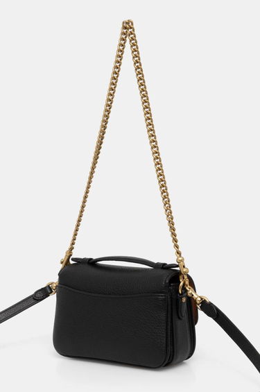 Taška cez rameno Coach Leather Crossbody Bag Čierna | CW565, 2