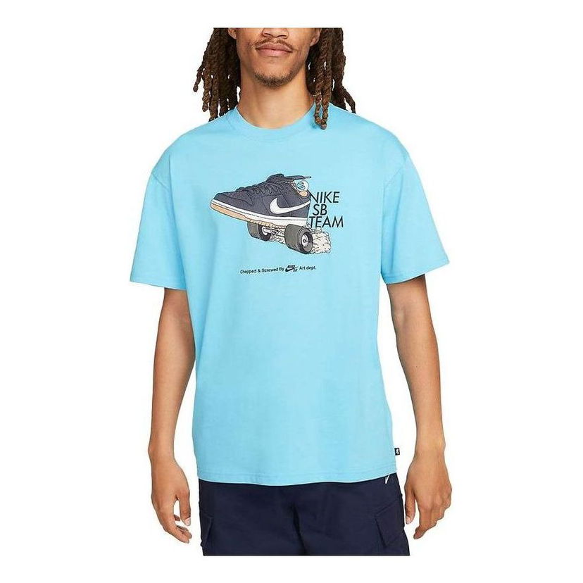 Tričko Nike SB Skateboarding Team Graphic T-Shirt Modrá | FJ1138-416