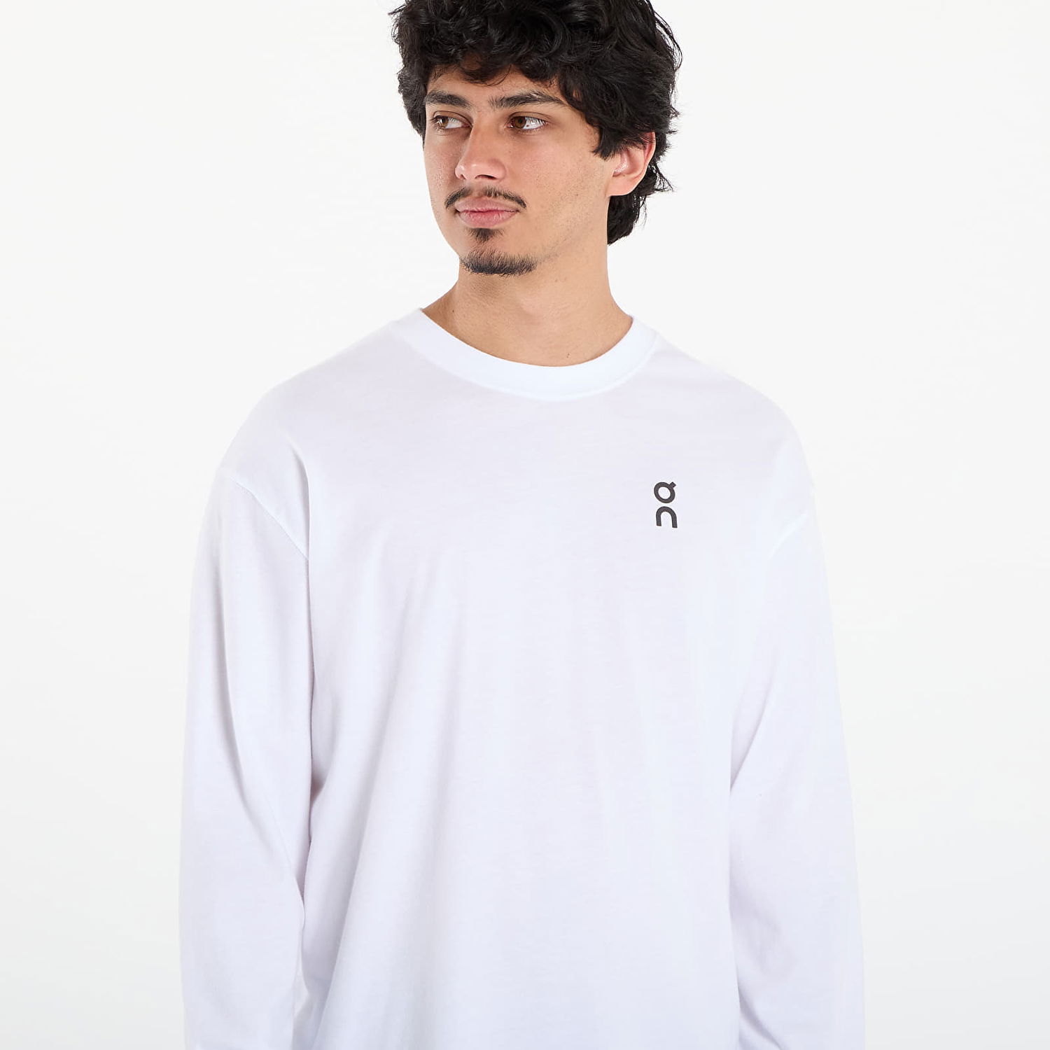 Tričko On Running Club Long Sleeve T-Shirt Biela | 1ME30120069, 1