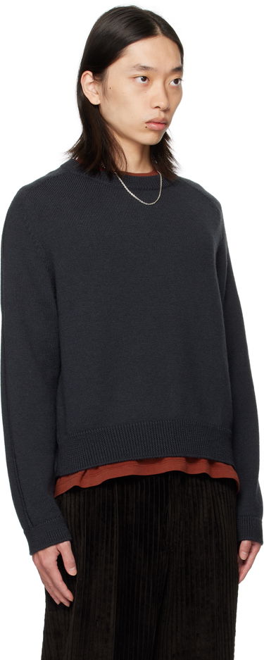Sveter OUR LEGACY OUR LEGACY True Roundneck Sweater Navy | M4253TO, 1