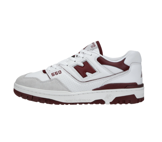 Tenisky a topánky New Balance 550 "Sea Salt Burgundy" Biela | BB550LI1, 0