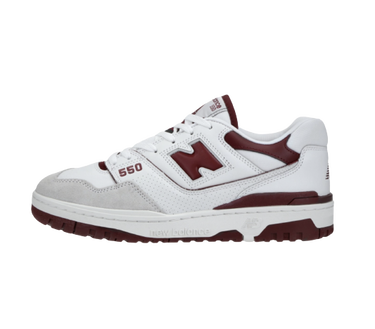 Tenisky a topánky New Balance 550 "Sea Salt Burgundy" Biela | BB550LI1, 0