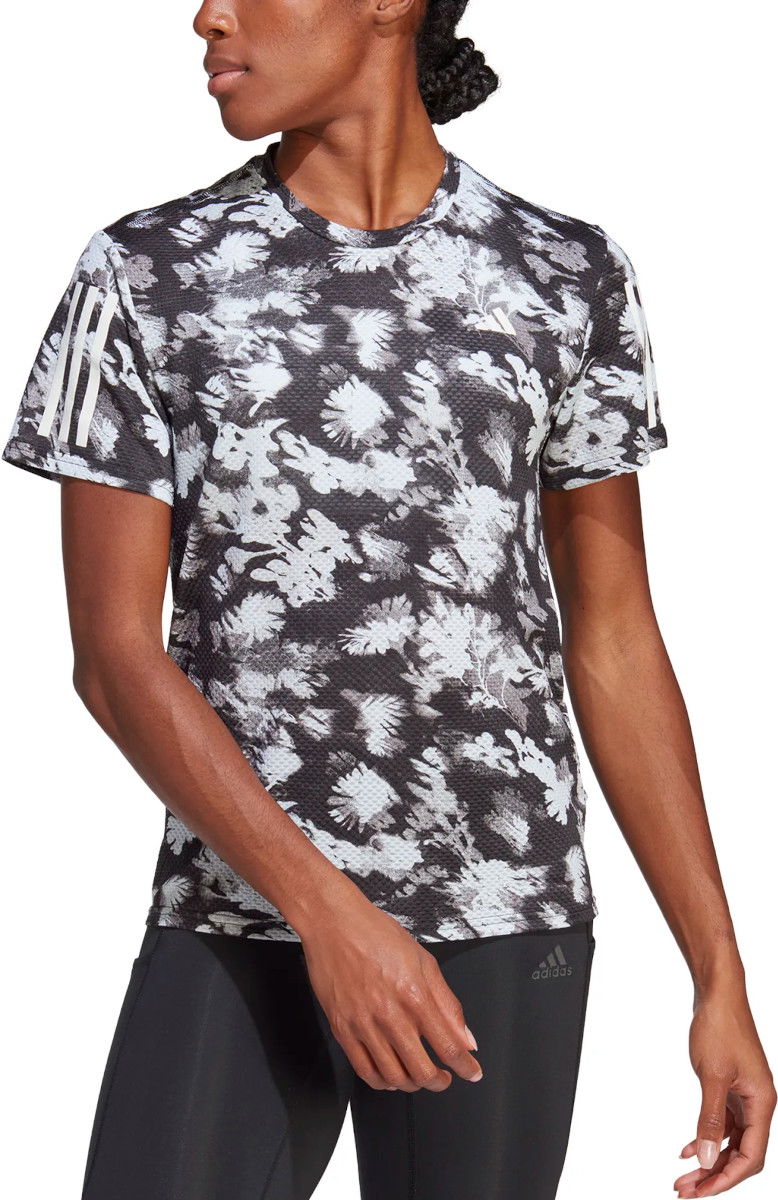 Tričko adidas Originals Tee Own the Run Cooler Šedá | hr9966, 0
