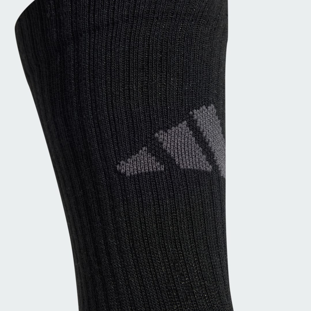 Three Pack Breathable Cushioned Crew Socks