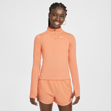 Tričko Nike Dri-FIT Long Sleeve 1/4 Zip Top Oranžová | FD2853-643, 4