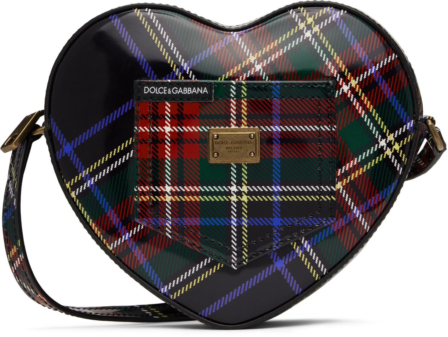 Taška cez rameno Dolce & Gabbana Dolce&Gabbana DG Heart Crossbody Bag Rôznofarebný | EB0248 AI412, 0