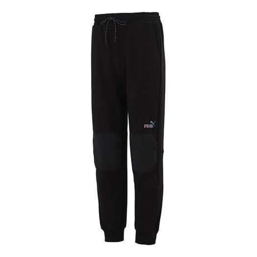 Tepláky Puma Logo Sweatpants Čierna | 537031-01