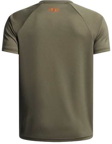 Tričko Under Armour Tech Split Wordmark Short Sleeve T-Shirt Zelené | 1383010-390, 1