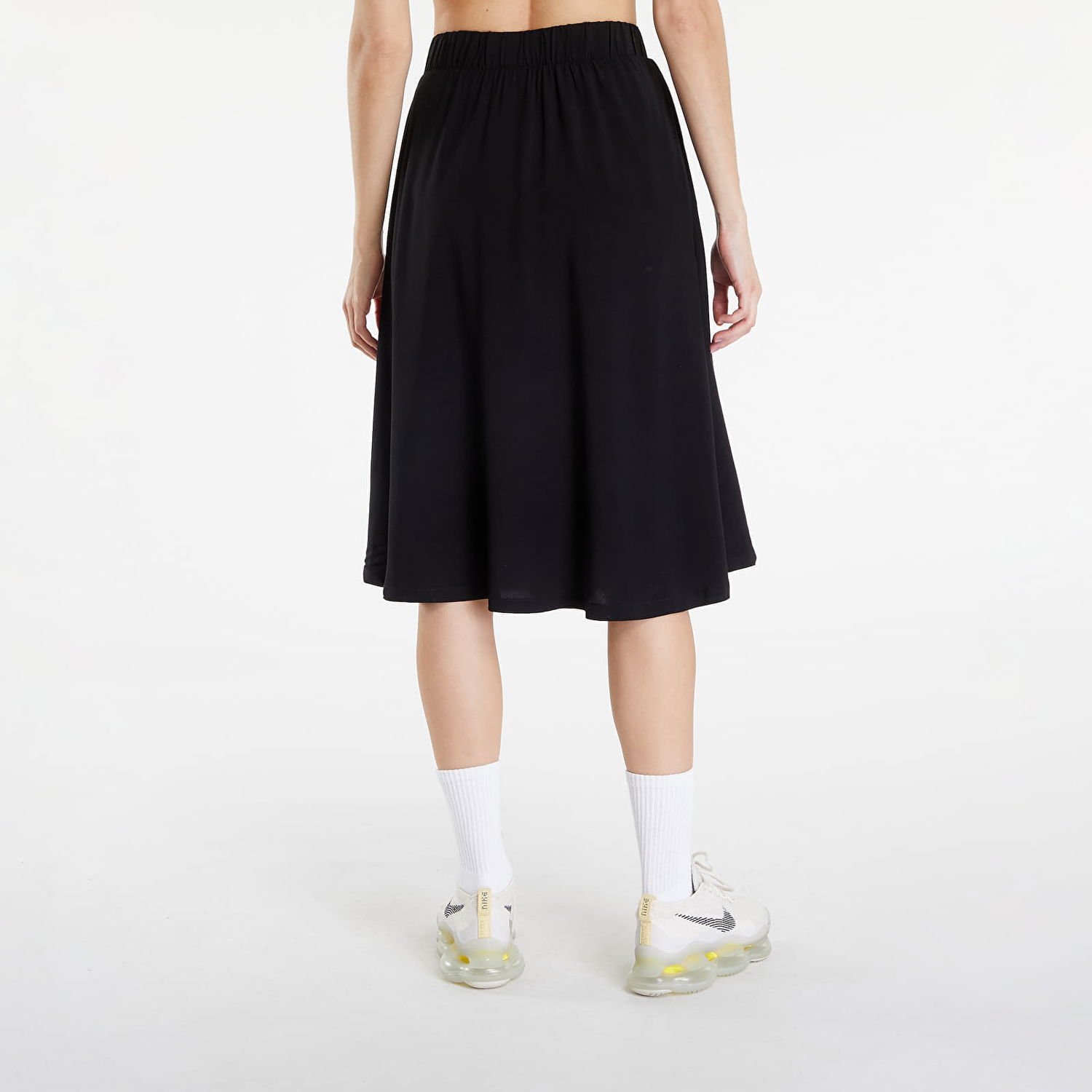 Sukňa Urban Classics Skirt Ladies Viscose Skirt Black Čierna | TB6196-00007, 1