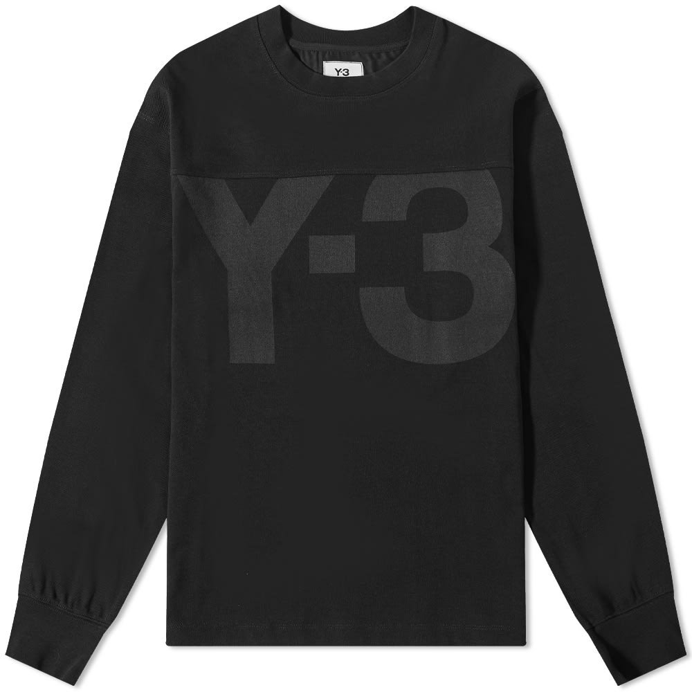 Sveter Y-3 Heavy Pique Logo Crew Sweat Čierna | GV4208, 0