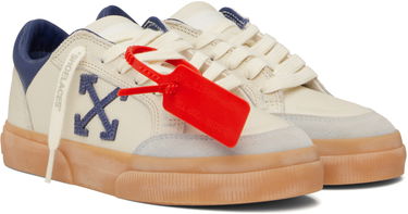 Nohavice Off-White Off-White Vulcanized Vintage Biela | OWIA288S25LEA0024045, 3