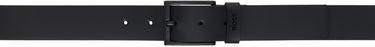 Opasok BOSS BOSS Timon Dig Leather Belt Čierna | 50486757, 0
