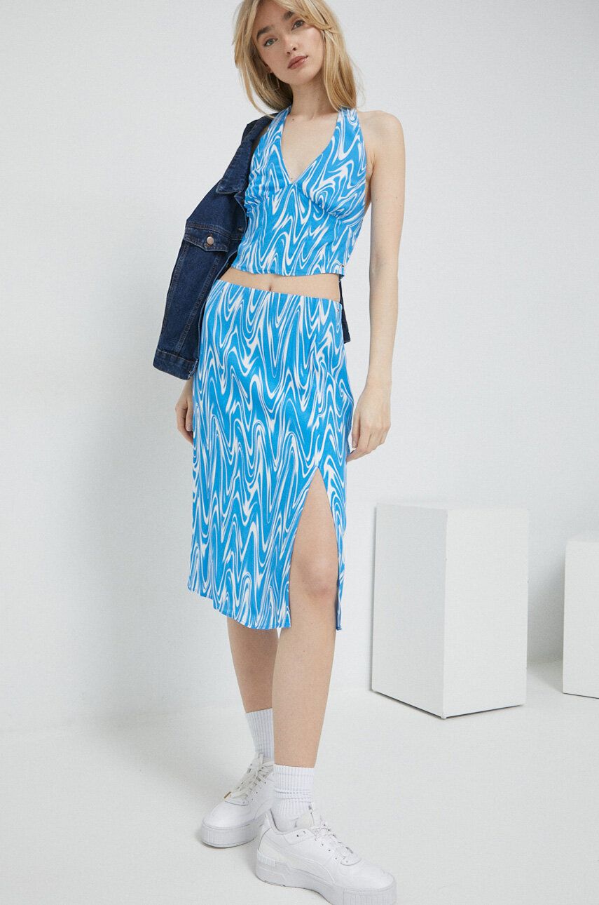 Sukňa Tommy Hilfiger Jeans Skirt Modrá | DW0DW15191.PPYX, 0
