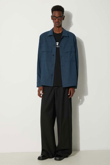 Bunda Paul Smith Paul Smith Wool Overshirt Modrá | M1R.703Y.M02212, 0