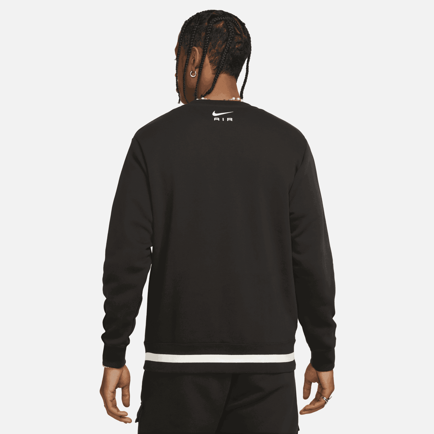 Mikina Nike Air Crew Čierna | FN7692-010, 1