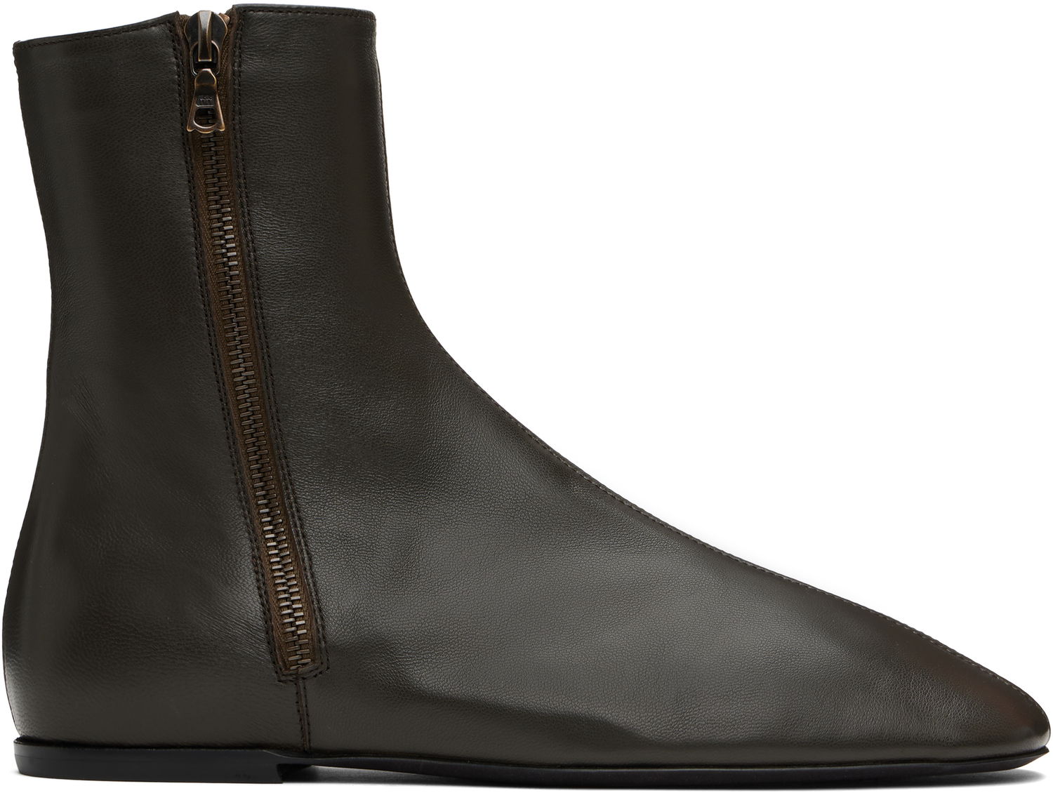 Oblečenie Dries Van Noten Dries Van Noten Leather Sock Boots Zelené | MS251-1318, 0