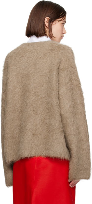 Sveter TOTEME Boxy Alpaca Knit Sweater Béžová | 244-WRT873-YA0106, 2