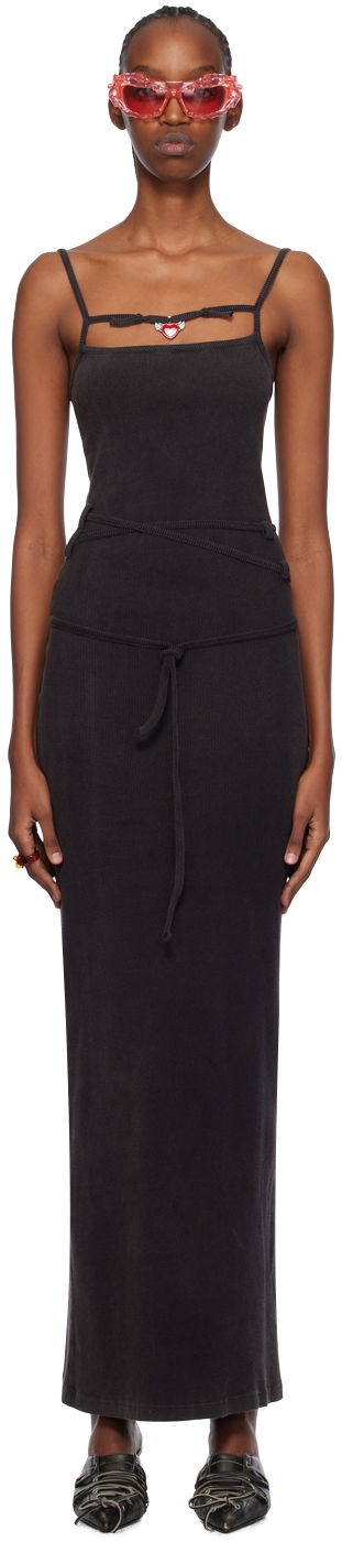 Šaty Ottolinger Ottolinger Cutout Maxi Dress Čierna | 407901, 0
