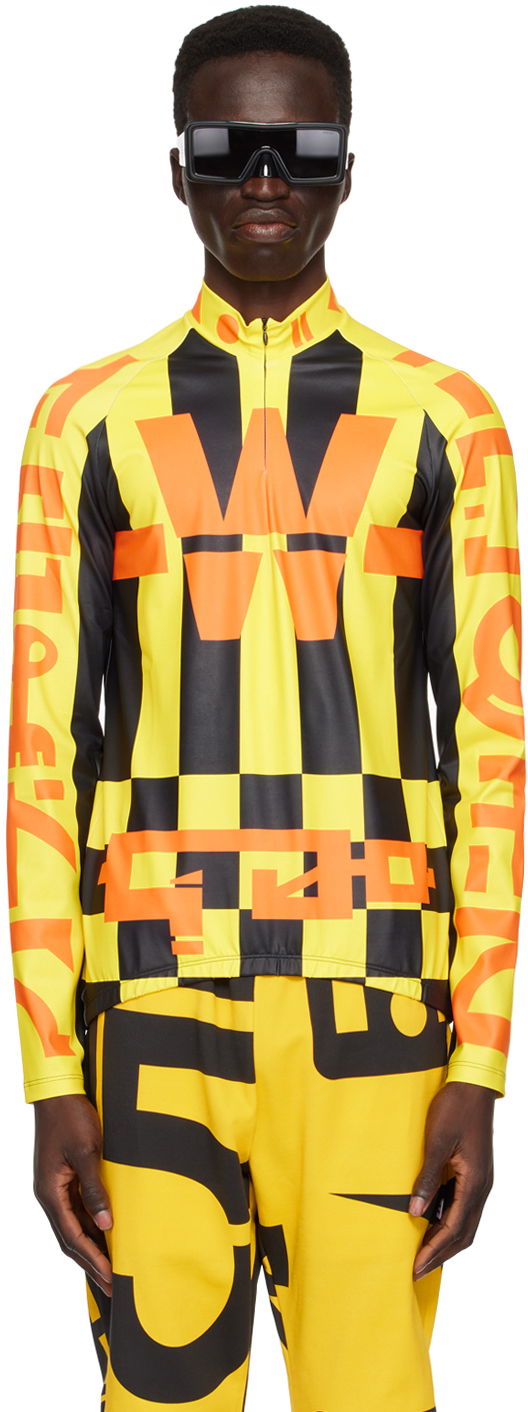 Dres Walter Van Beirendonck Walter Van Beirendonck Cosmic Dancer Bike Long Sleeve T-Shirt Žltá | 7001, 0