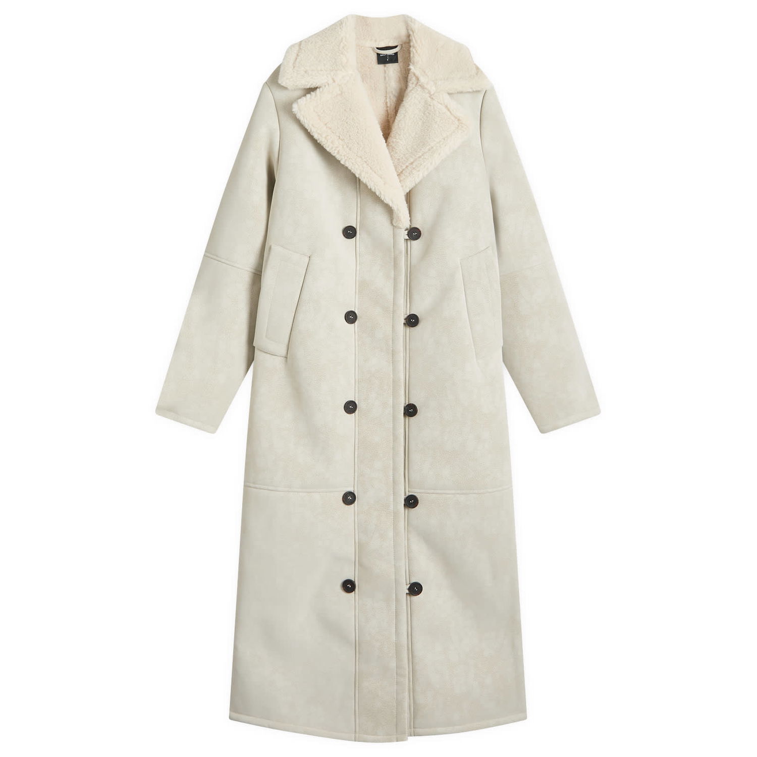 Kabáty DAILY PAPER Chiara Faux Shearling Coat Béžová | 2421052, 0