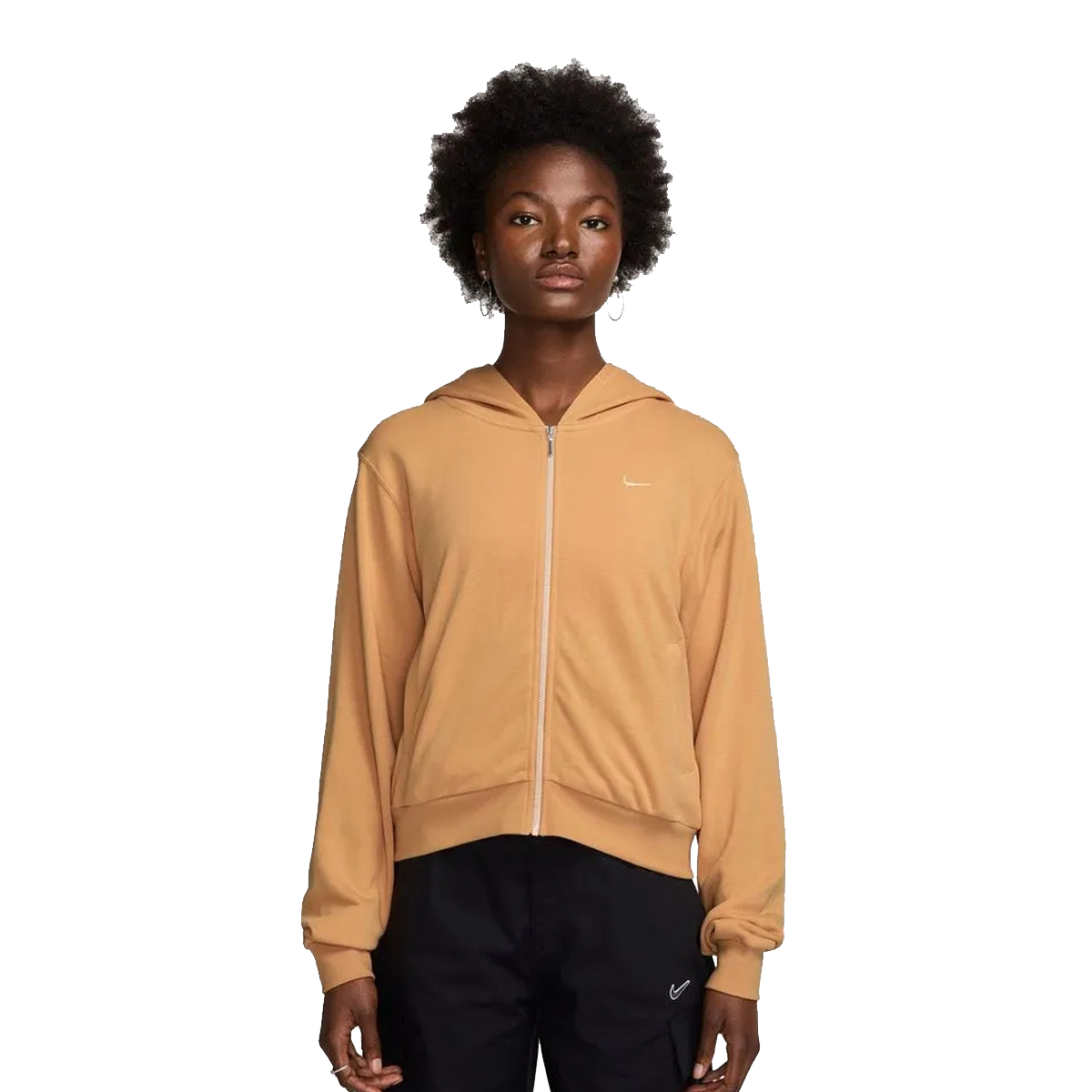 Mikina Nike Chill Terry Full-Zip Hoodie Hnedá | FN2415-856, 0