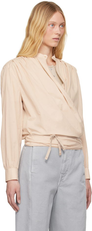 Košeľa LEMAIRE Lemaire Wrap Blouse Béžová | TO1333 LF1389, 1