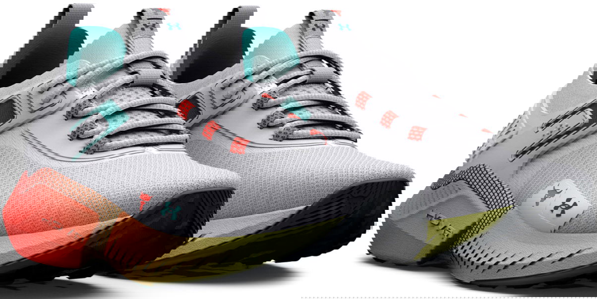 Tenisky a topánky Under Armour Fitness UA GS Project Rock 5-WHT Šedá | 3025437-100, 0