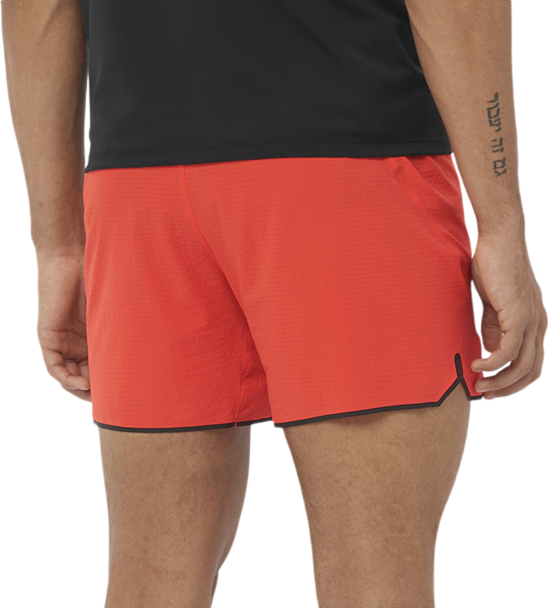 Šortky Salomon SENSE AERO 5 SHORTS Červená | lc2275000, 1