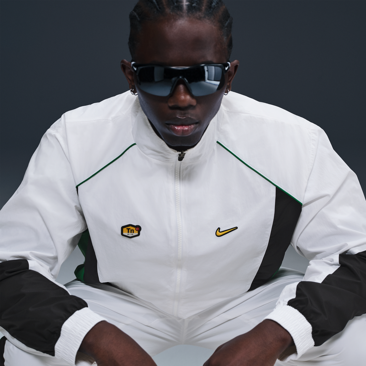 Vetrovka Nike Nike Sportswear Woven Track Jacket Biela | HV6516-100, 1