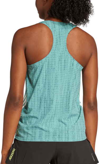Tielko adidas Originals Adizero Tank Top Tyrkysová | jp3776, 1