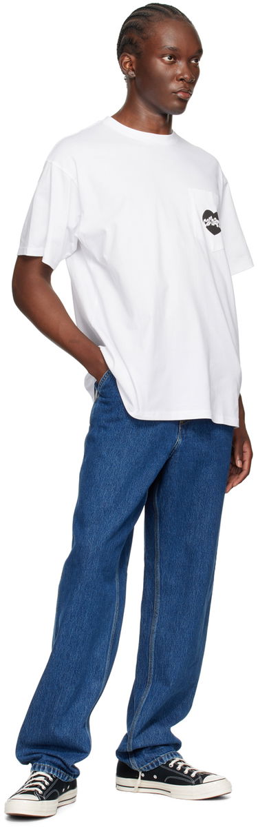 Tričko Carhartt WIP Amour Pocket T-Shirt Biela | I033675, 3