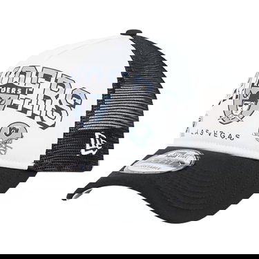 Šiltovka New Era NFL Las Vegas Raiders Retro Wordmark 9FORTY A-Frame Trucker Cap Biela | 60573567, 0