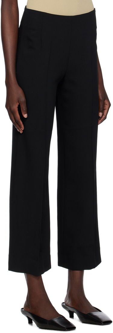 Nohavice TOTEME TOTEME Wide Leg Trousers Čierna | 233-2042-274, 1