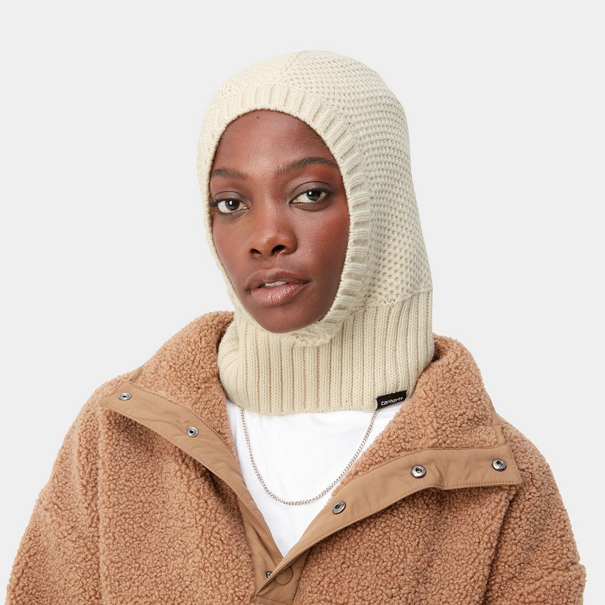 Oblečenie Carhartt WIP Remi Balaclava Biela | I032223_1NG_XX, 0