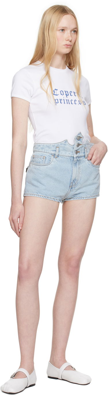 Šortky Coperni Coperni Crown Denim Shorts Modrá | DP134F2035, 3
