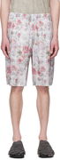P-Leys Floral-Print Shorts