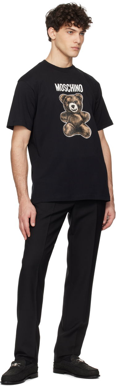Tričko Moschino Moschino Teddy Bear T-Shirt Čierna | 251ZZV071002411555, 3