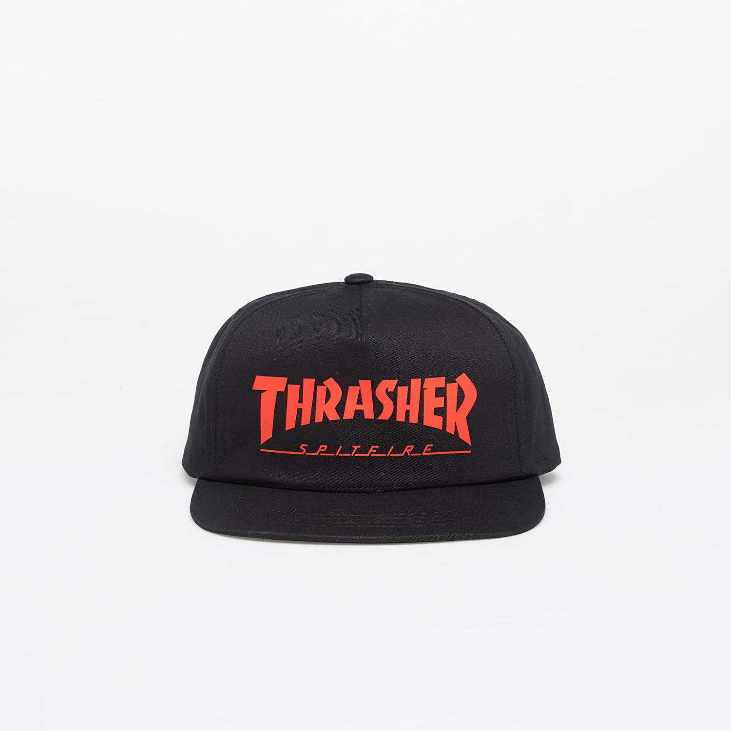 Šiltovka Thrasher Thrasher x Spitfire Snapback Cap Universal Čierna | 145864, 0