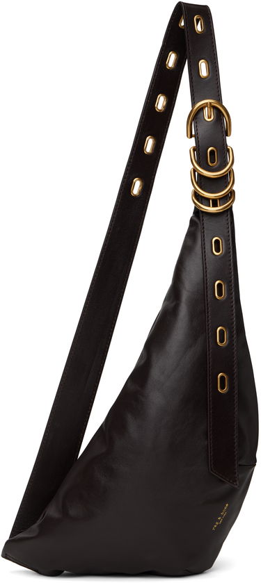 Taška cez rameno rag & bone Rag & Bone Petra Leather Sling Bag Hnedá | WHH24HL1006LE06, 0