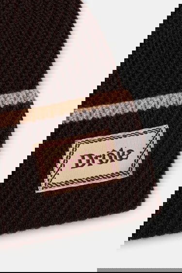 Kulicha Drôle de Monsieur Drôle de Monsieur Le Bonnet Ribbed Knit Beanie Hnedá | I.BN104.WO007, 2