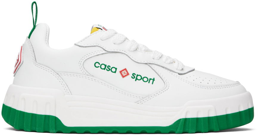 Tenisky a topánky Casablanca The Court Biela | AF23-SNK-017M-01 LEATHER WHITE/, 0