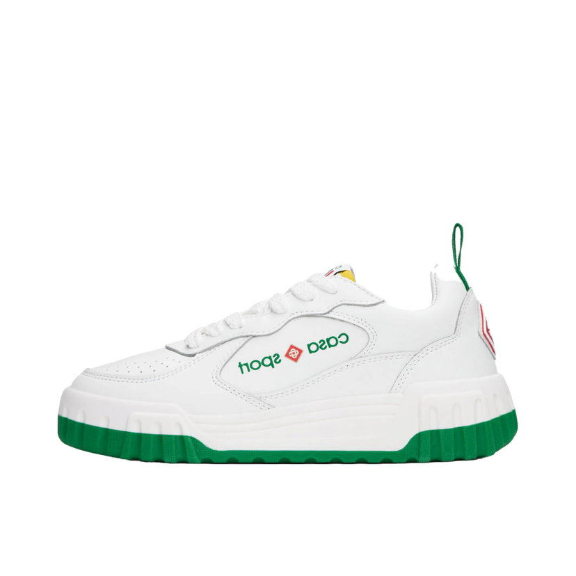 Tenisky a topánky Casablanca The Court Biela | AF23-SNK-017M-01 LEATHER WHITE/