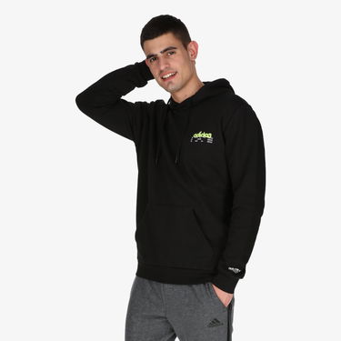 Mikina adidas Originals Behind Hoodie Čierna | HC7120, 4