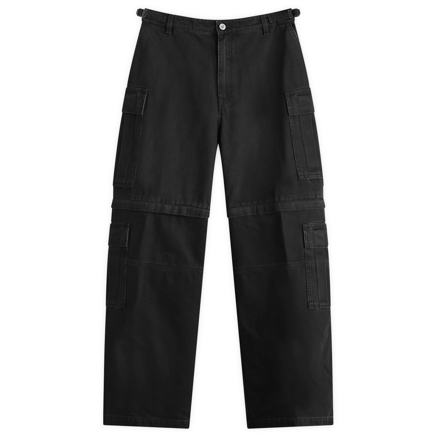 Cargo nohavice VETEMENTS Vetements Convertible Cargo Pants 30" Čierna | UA66PA520B, 1