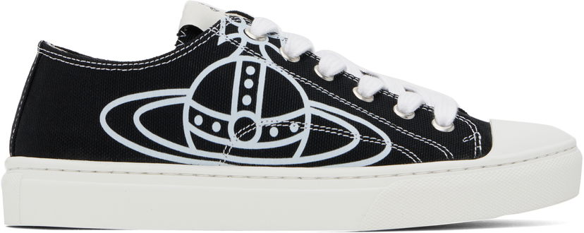Oblečenie Vivienne Westwood Vivienne Westwood Low-Top Plimsoll Čierna | 75020005M-W015B-