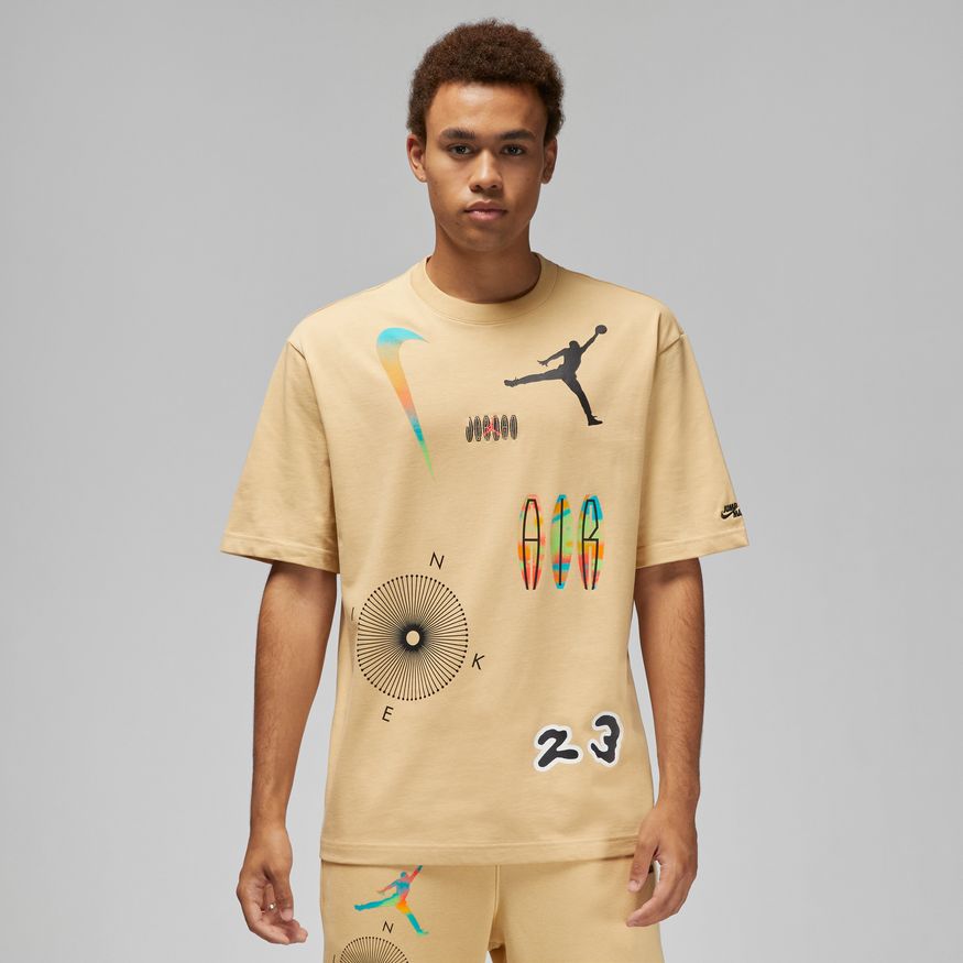 Tričko Jordan Flight MVP 85 Statement Tee Béžová | DQ7362-252, 0