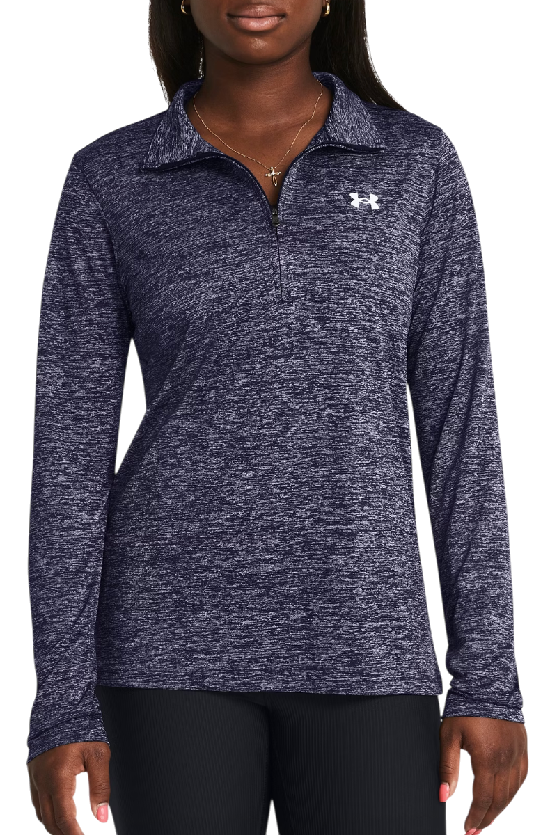 Mikina Under Armour Tech 1/2 Zip Sweatshirt Navy | 1384225-410