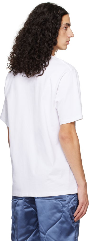 Tričko JW Anderson JW Anderson Window Embroidered T-Shirt Biela | JT0277-PG1510, 2